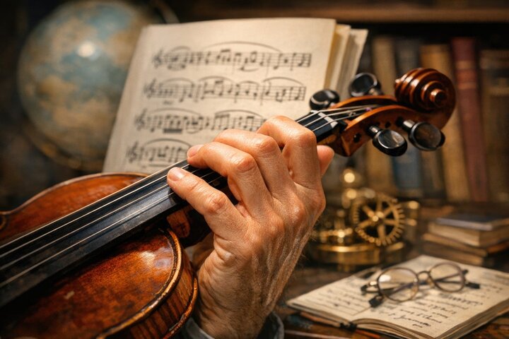 Old time music hall sing along